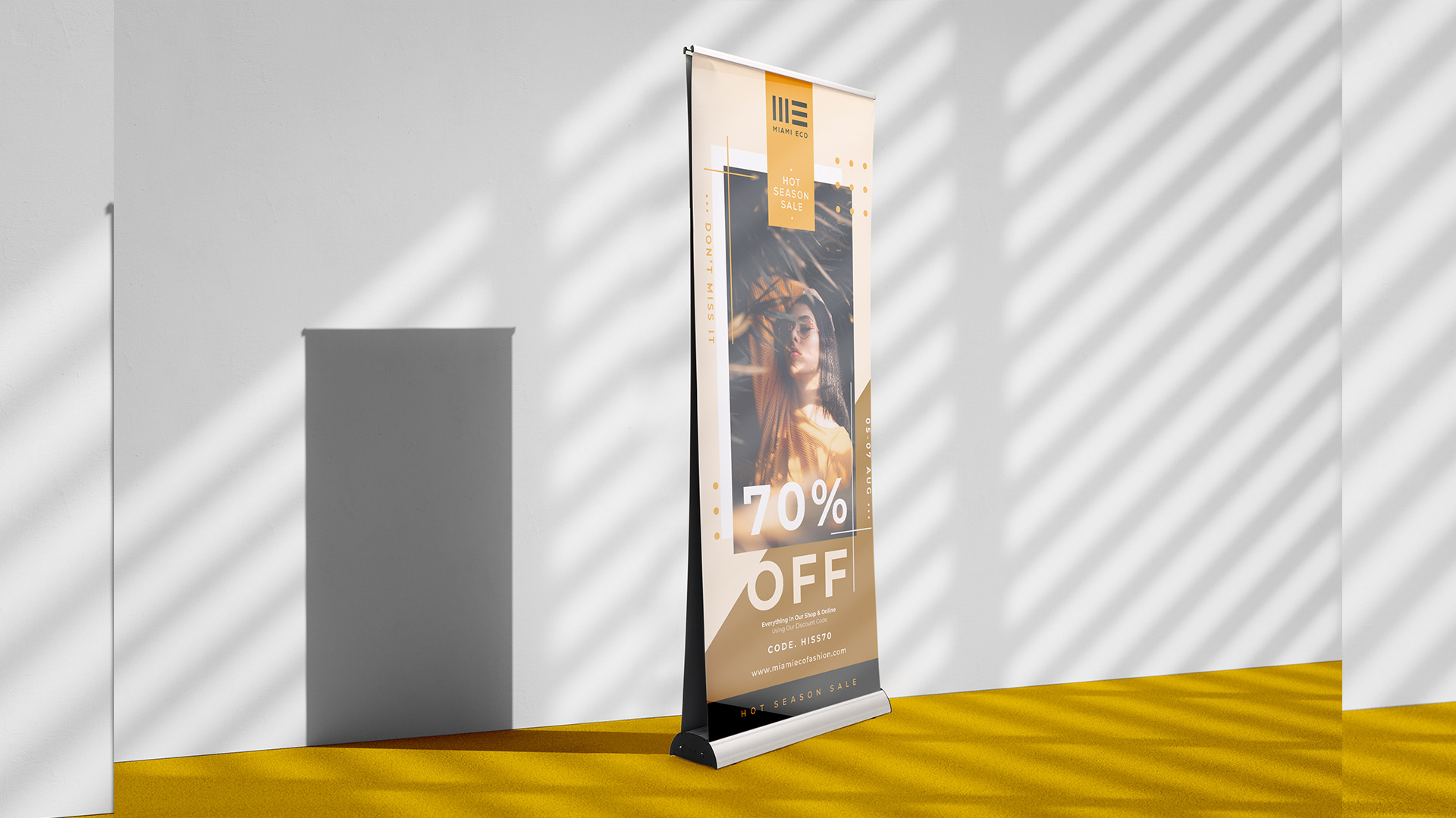 Double Sided Roller Banner — view 2