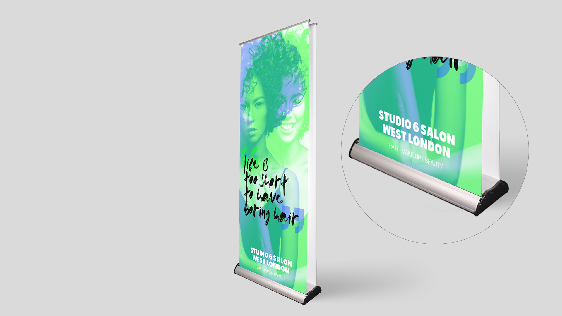 Double Sided Roller Banner — view 3